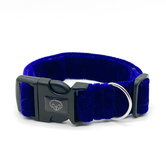 Terciopelo Deep Ocean - Collar ajustable Esencial